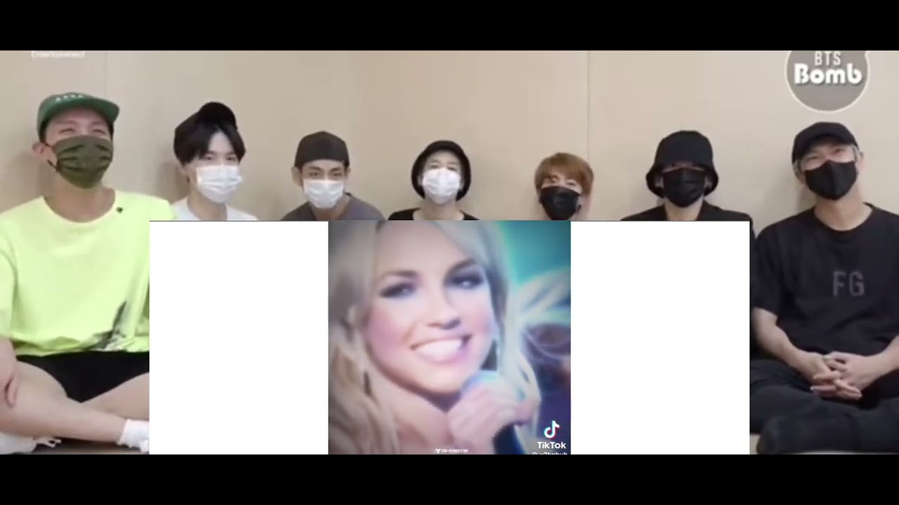 Bts reaction to Justin Timberlake moments I found on Tiktok (fake reaction)