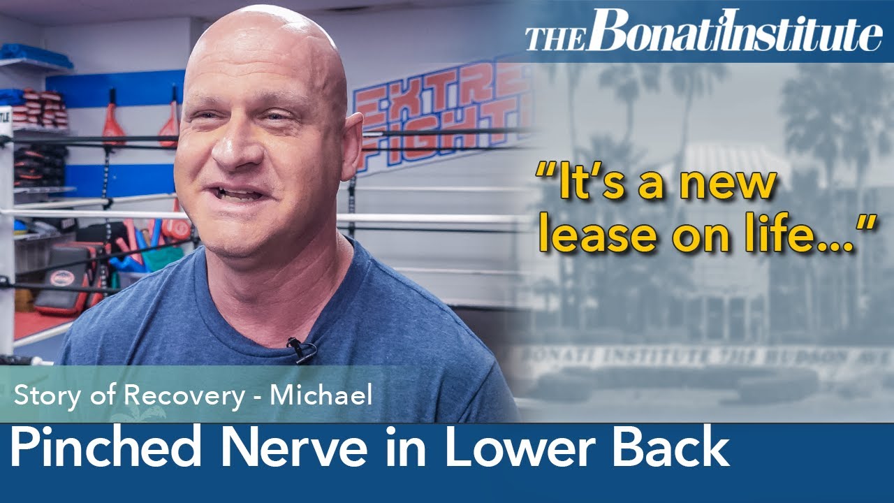 Pinched Nerve In Lower Back: Michael's Surgery Story | Spine Surgery Recovery Story