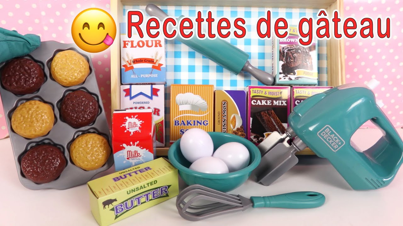 Jeu d’Imitation Cuisine Recettes de Gâteau Facile