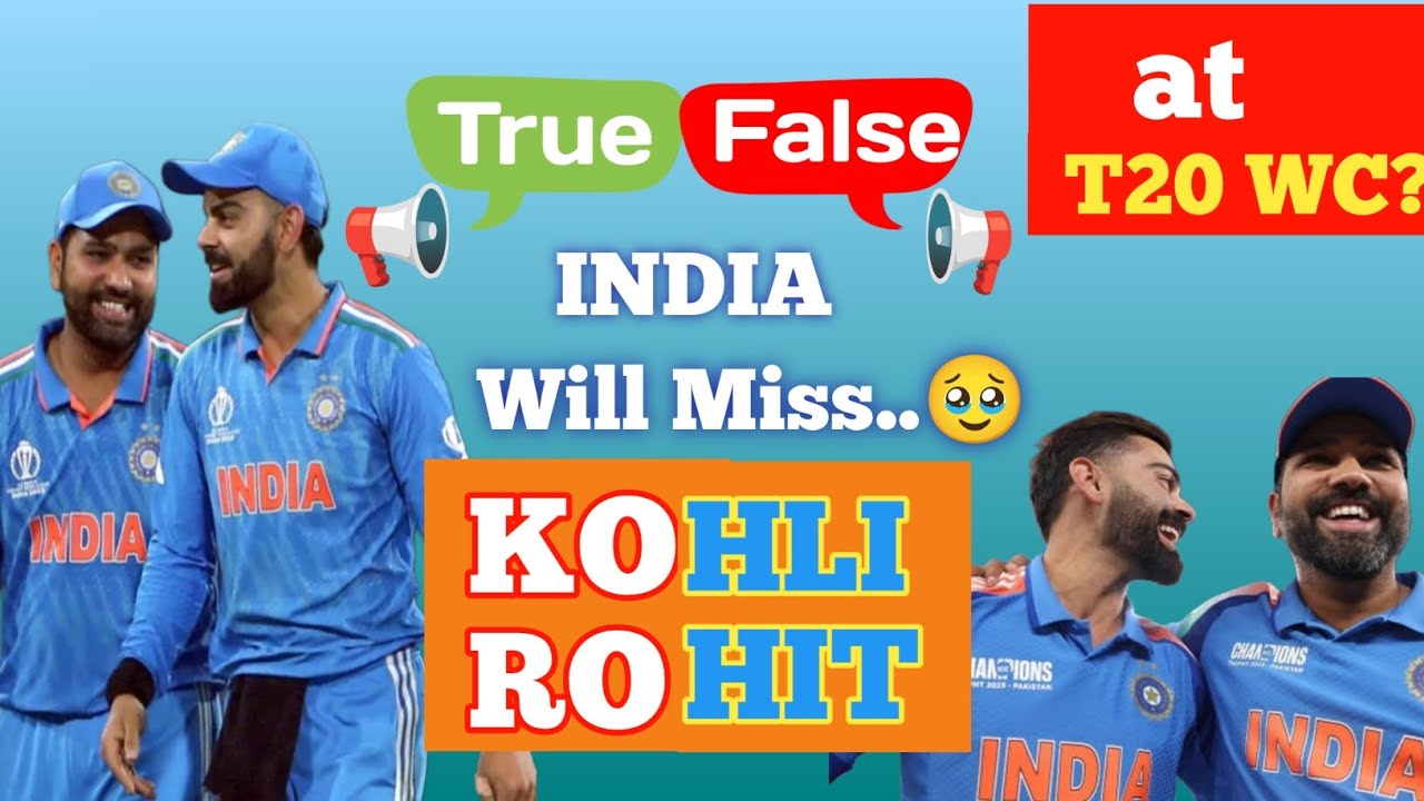 Will India Miss Rohit & Kohli In T20 WC ?l #rohitsharma #viratkohli # teamIndia #cricketupdates..