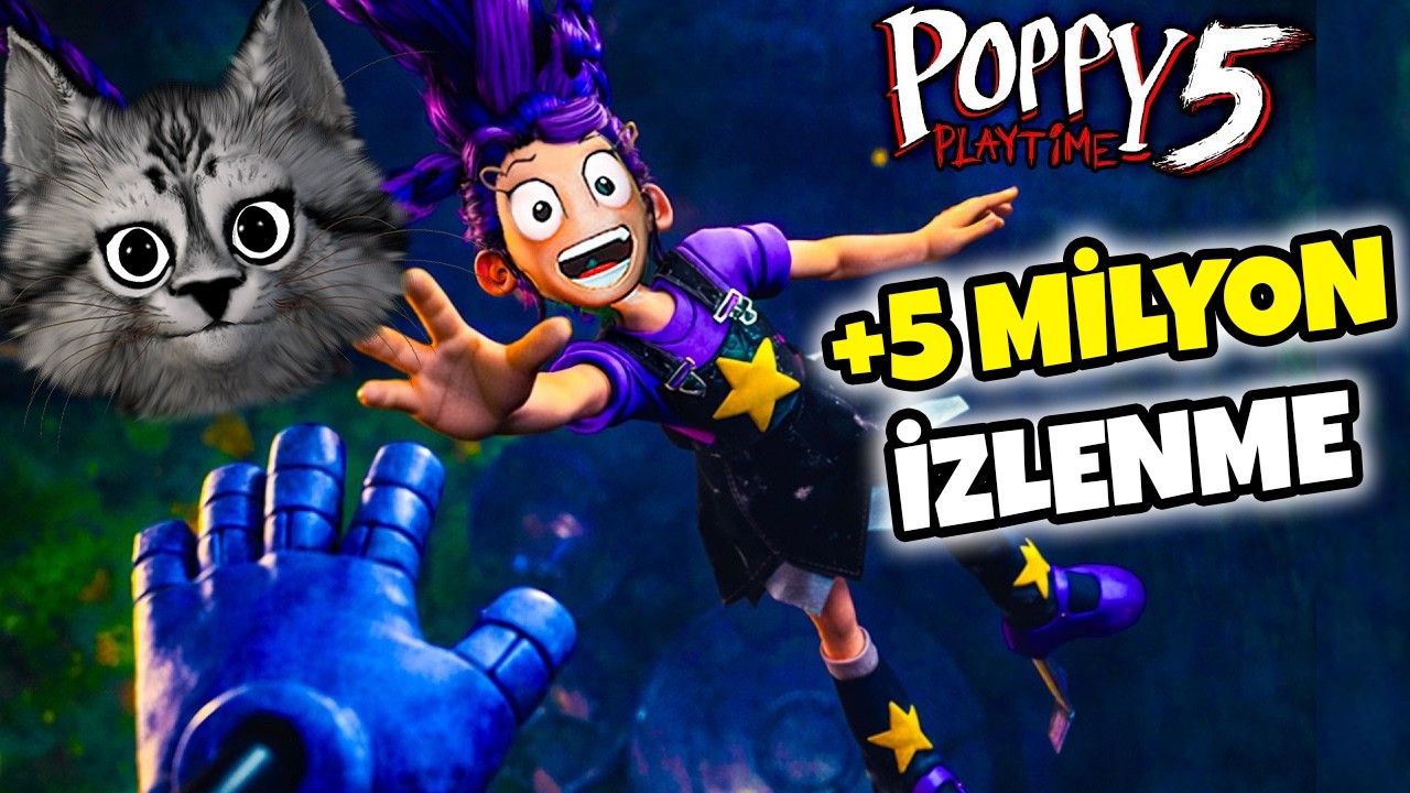 LILY LOVEBRAIDS'i KURTARDIM😱 Poppy Playtime Chapter 5
