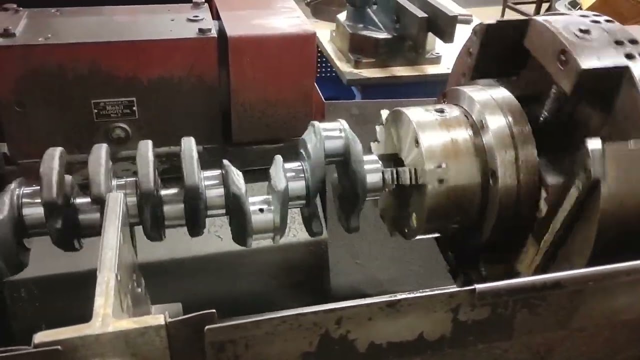 BMW N57D crank regrind out of a F10 535d.
