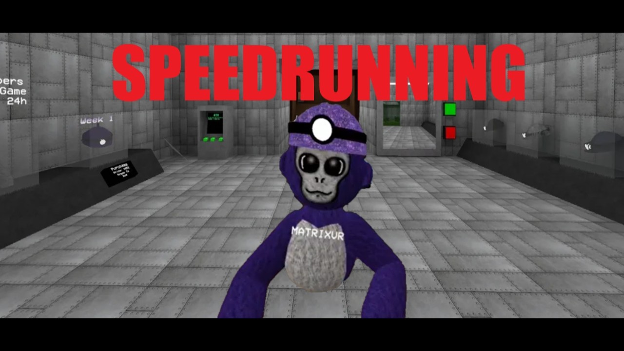 Trying To SpeedRun Scary Apes VR!
