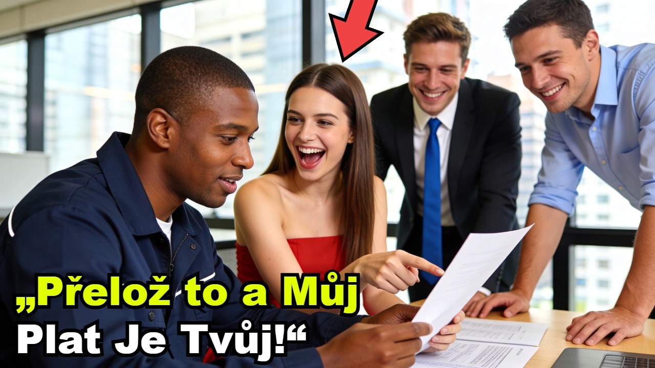 „Přelož to a Můj Plat Je Tvůj!“ Ušklíbla se Generální Ředitelka. Údržbář Jí to Ale Drsně Vrátil!