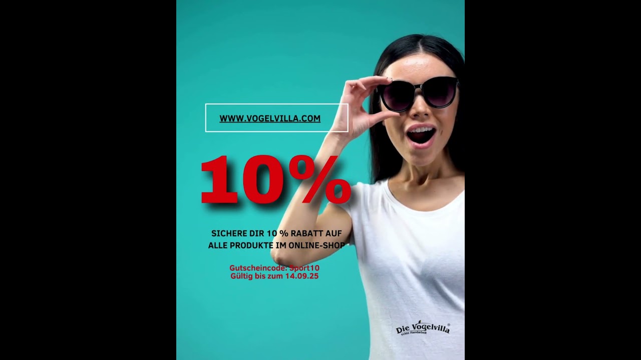 ⏳🐦 Nur noch wenige Tage! 🐦⏳ 10% Rabattaktion