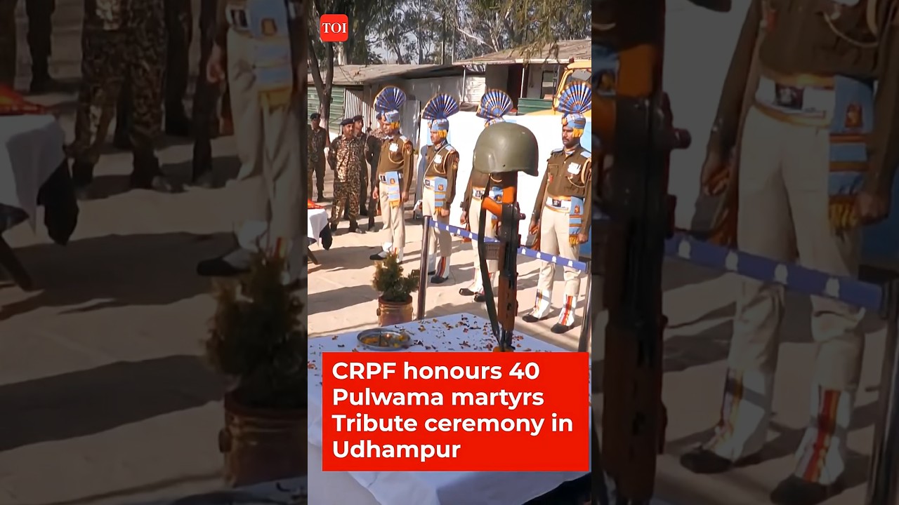 Pulwama Heroes Remembered: CRPF&rsquo;s 137th Battalion Pays Tribute in Udhampur
