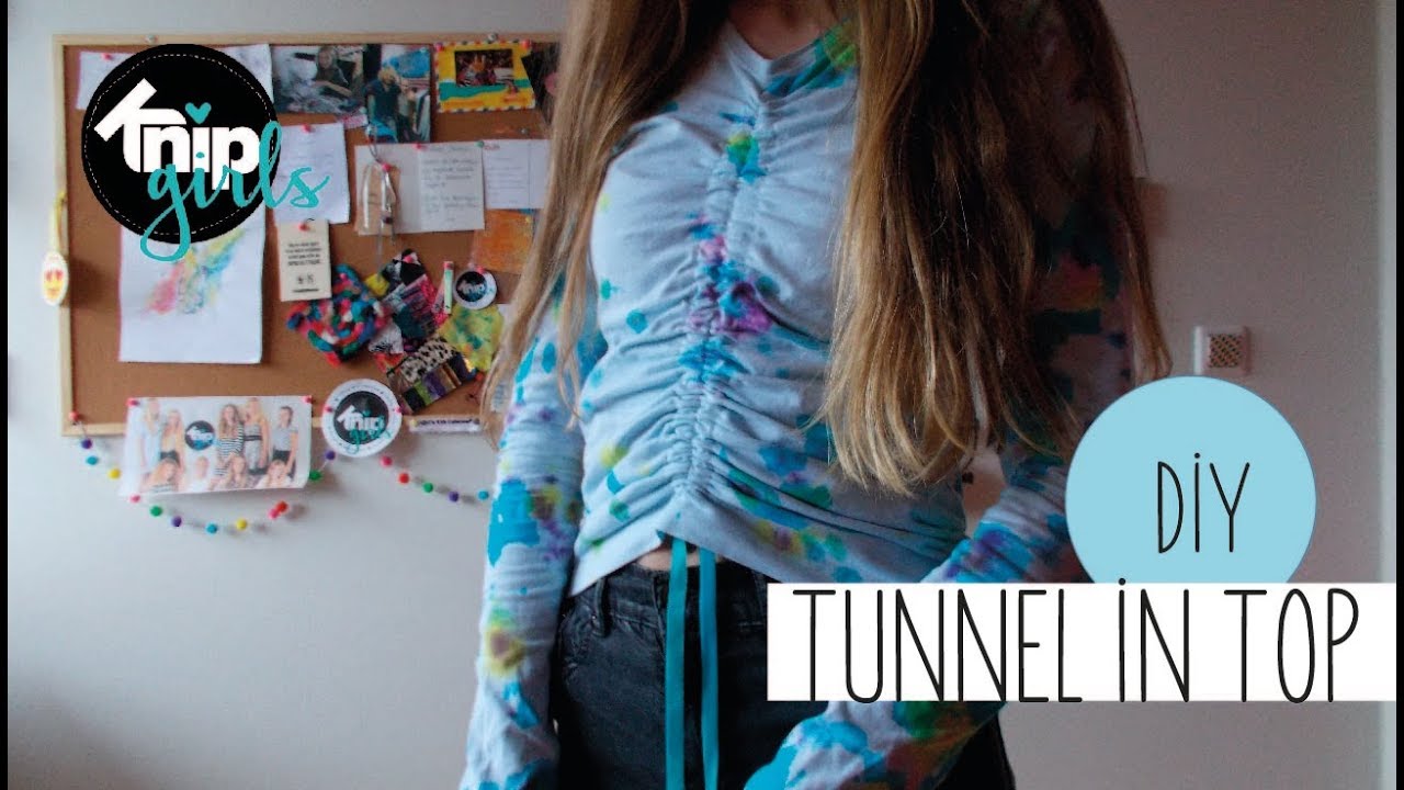 DIY Tunnel in top | KNIPgirl Jasmijn