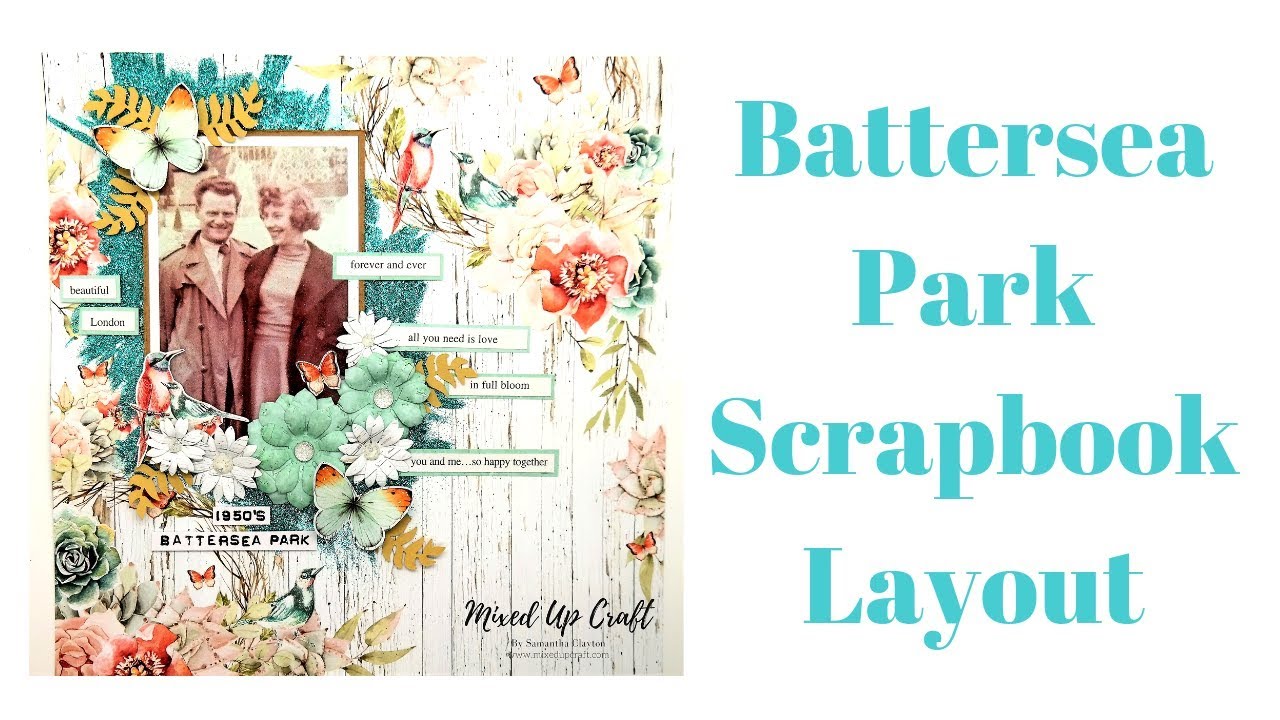 1950's Battersea Park | Scrapbook Layout