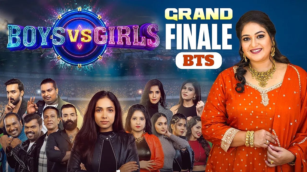 A Special Day at Boys vs Girls Finale! 🌟| BTS Vlog with unforgettable moments | Meghana Raj