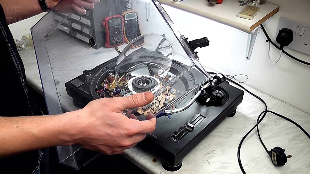 How to modify the strobe light on a Technics SL MK2