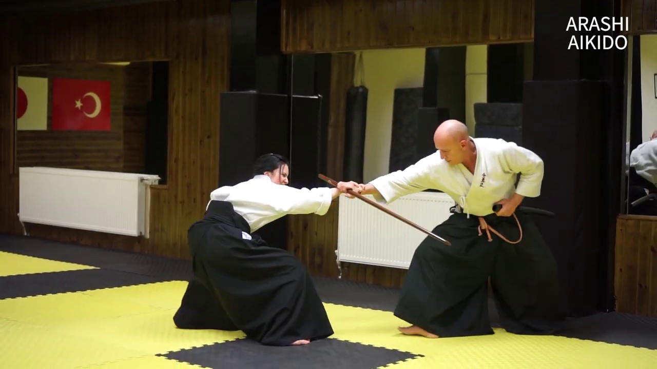 Aikido 'Buki Waza' no 'Tai Jutsu' Part 4 - Nikyo, Sankyo, Sokumen Iriminage, Iriminage