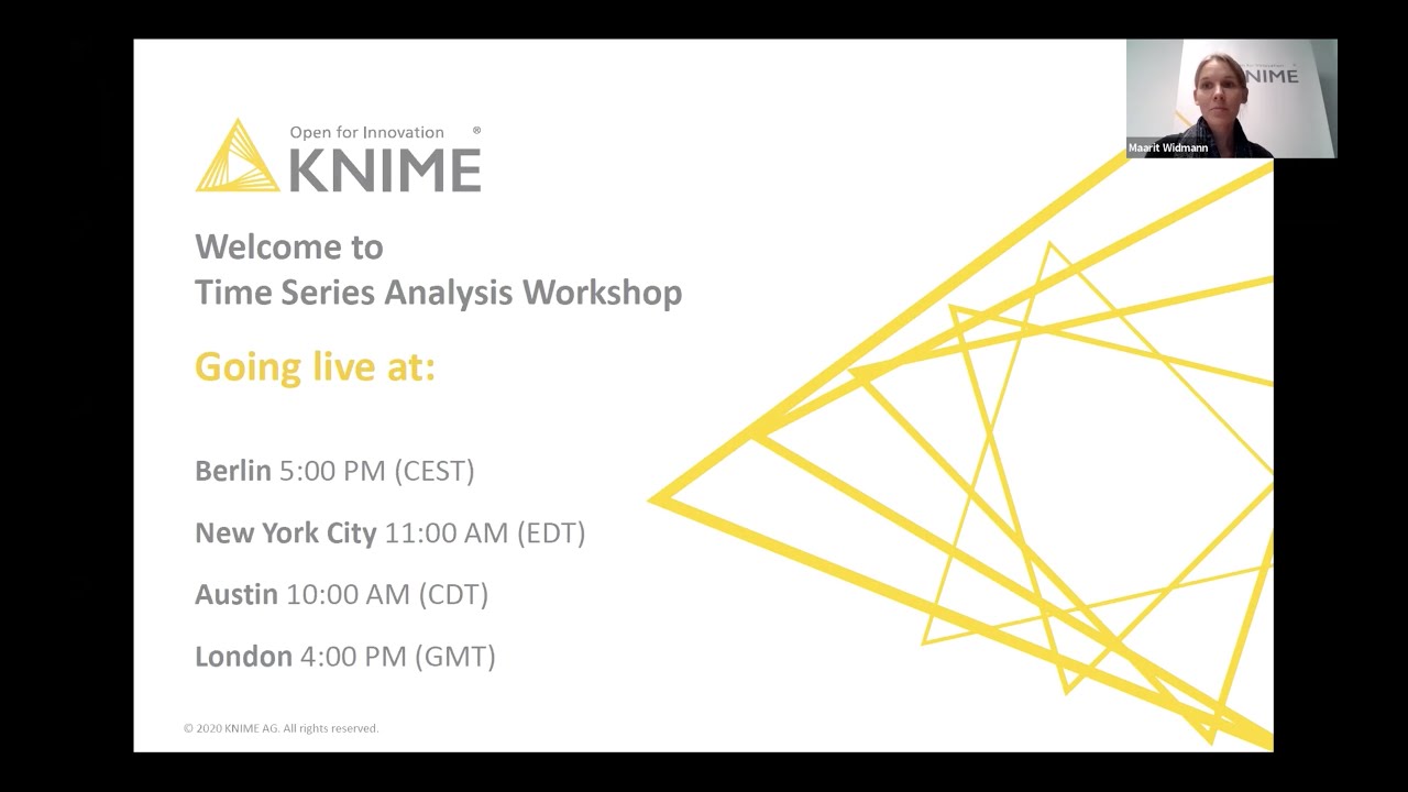 Time Series Analysis Workshop