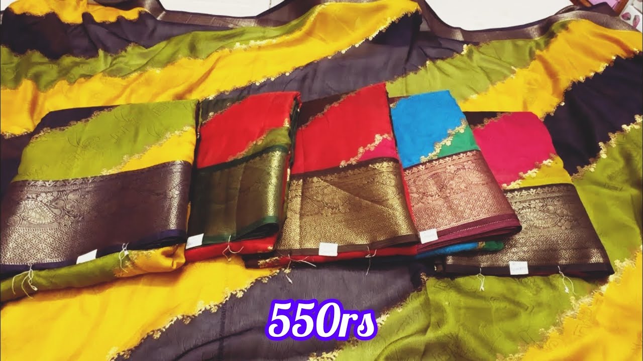 Chickpete Bangalore Wholesale Very Affordable Price Budget friendly Darees Collection| Single Avl