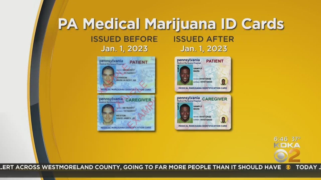 Pa. medical marijuana cards getting new look in 2023