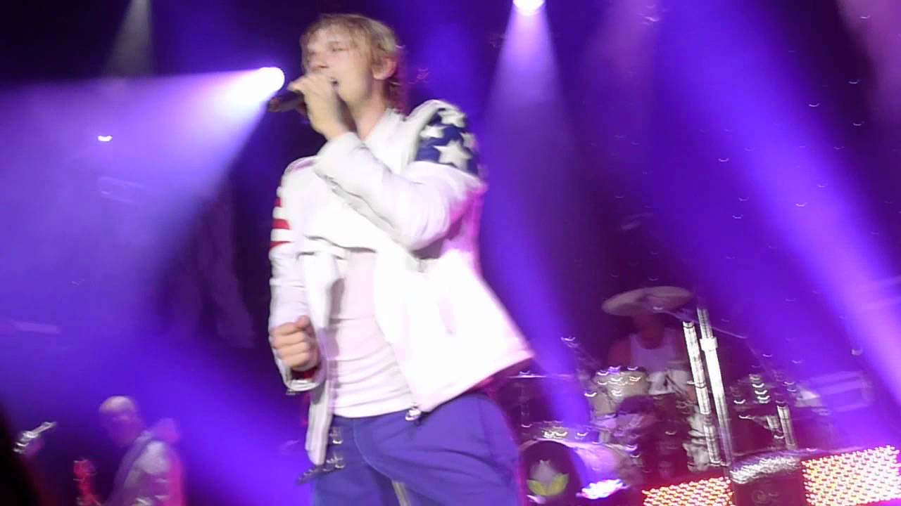 Nick Carter, I want it that way 2/2/12 Irving Plaza After breakdown backstage Burning Up