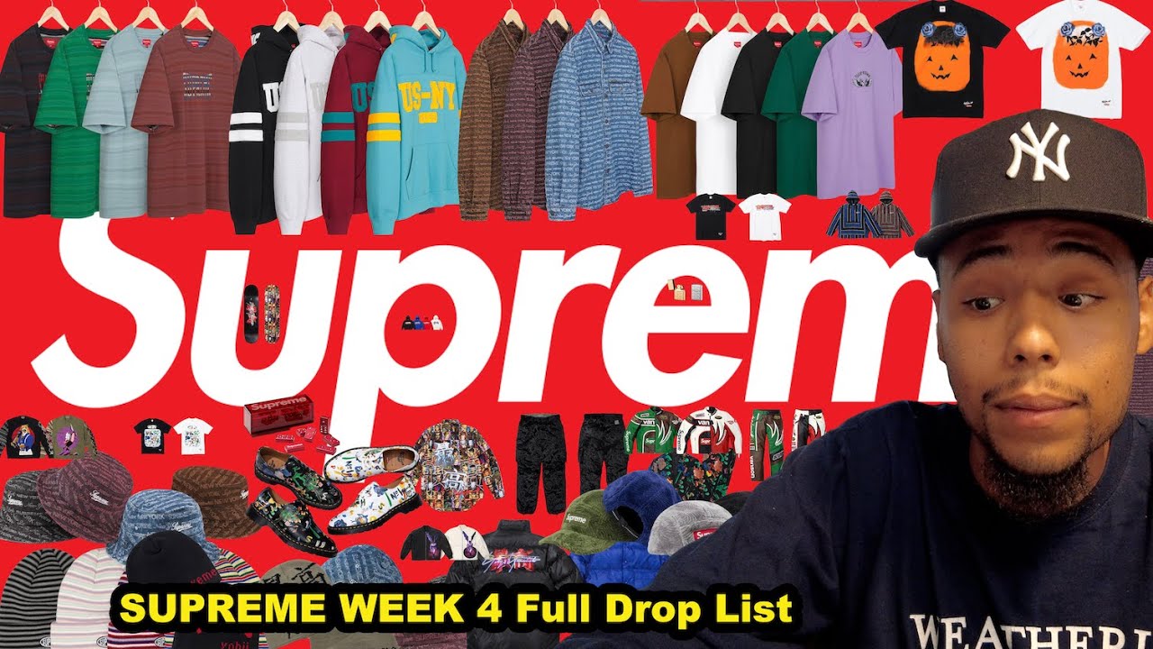 Supreme FW22 Week 4 Full Drop Review (Early Look)