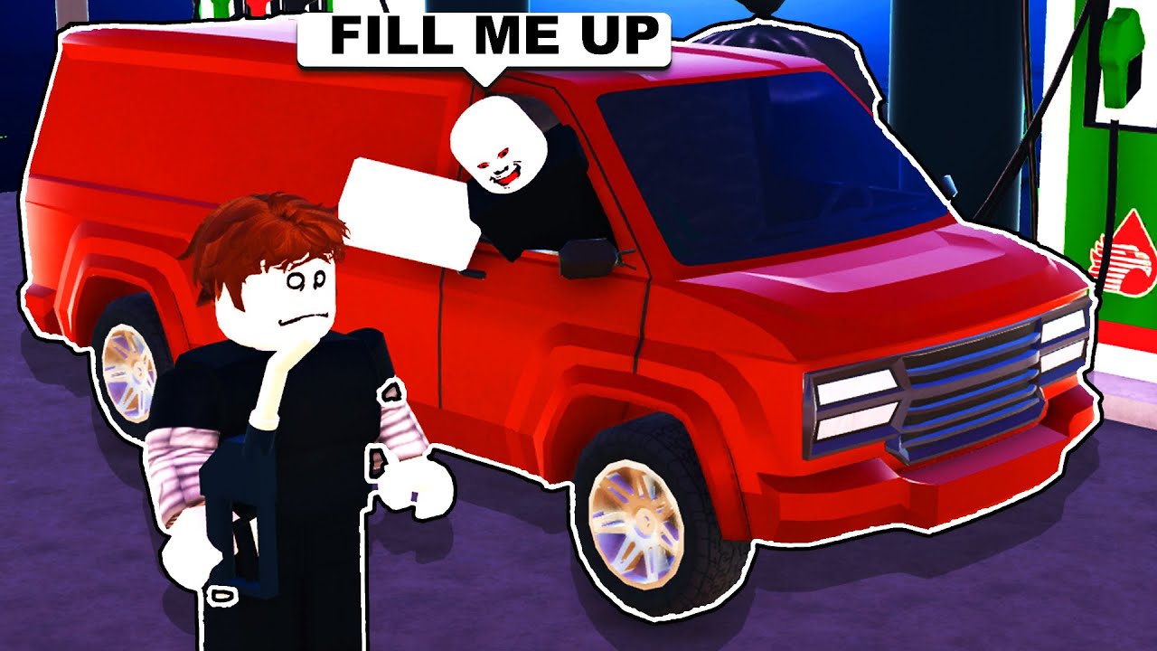 Working the NIGHT SHIFT at an INFECTED GAS STATION (Roblox Horror)