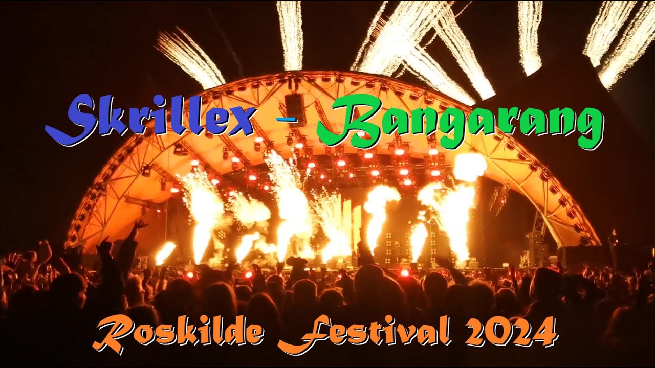 Skrillex - Bangarang - Live at Roskilde Festival 2024 1080p HD