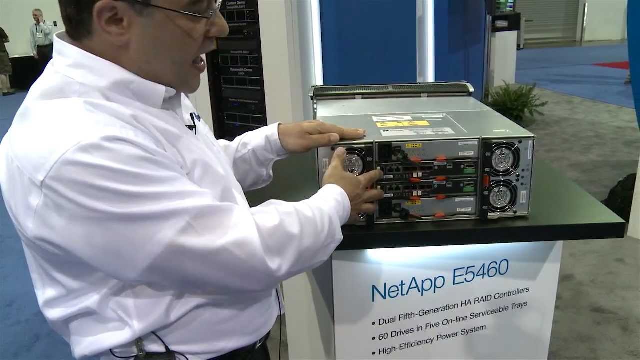 The New NetApp E-Series E5460