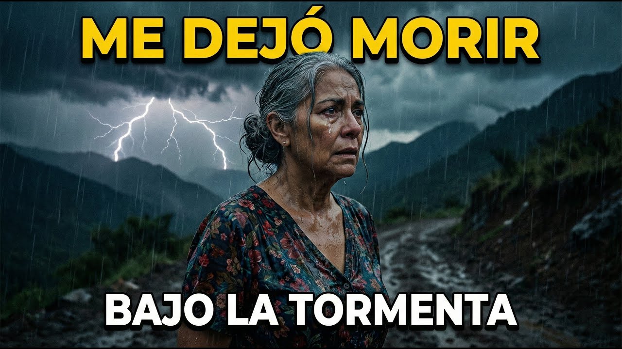 20 años cuidándola  3 noches en la montaña  Mi nuera me dejó morir bajo la lluvia por $200,000