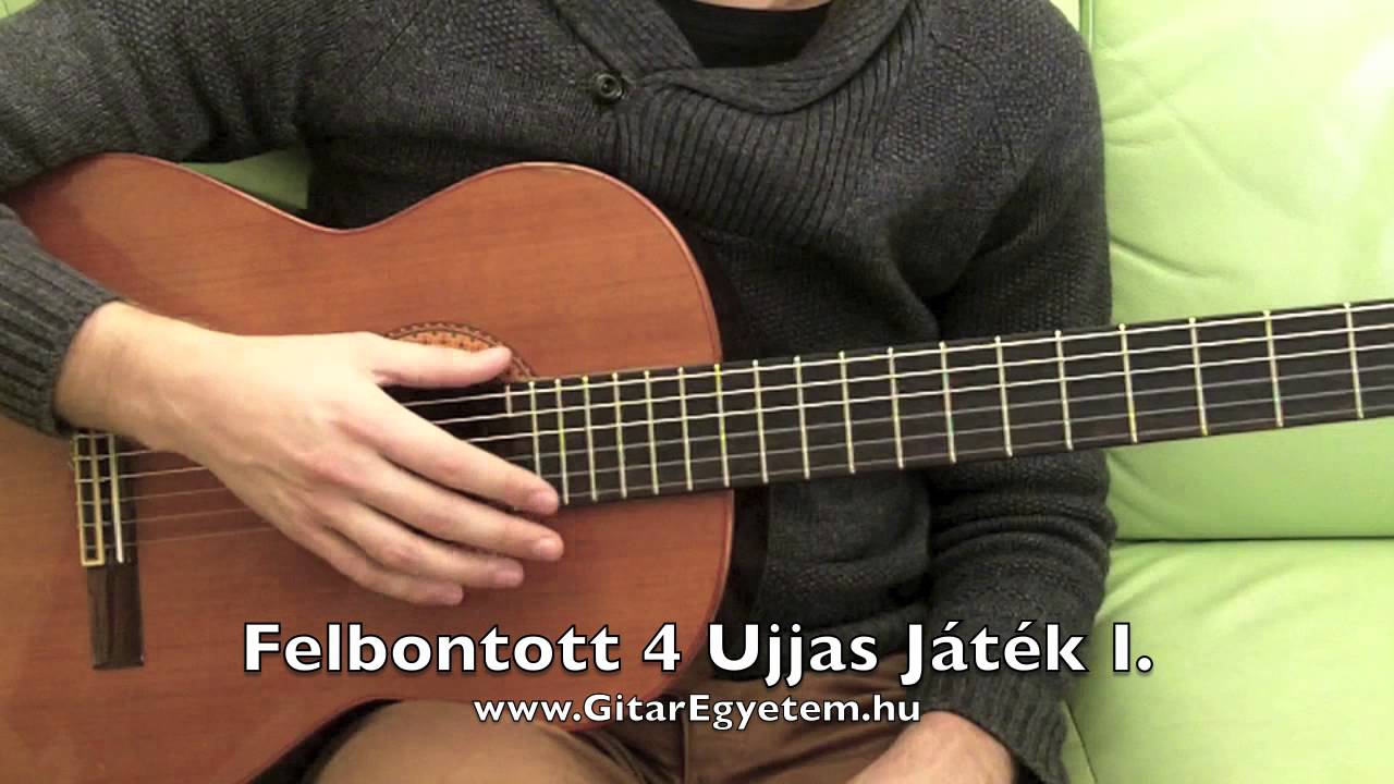 Felbontott 4 Ujjas Játék I. - Gitarozom.com