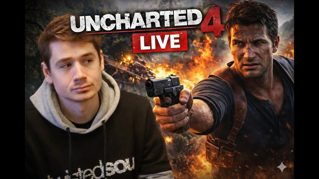 Sam!!!🔥🎮 Uncharted 4  LIVE  PL I PS5