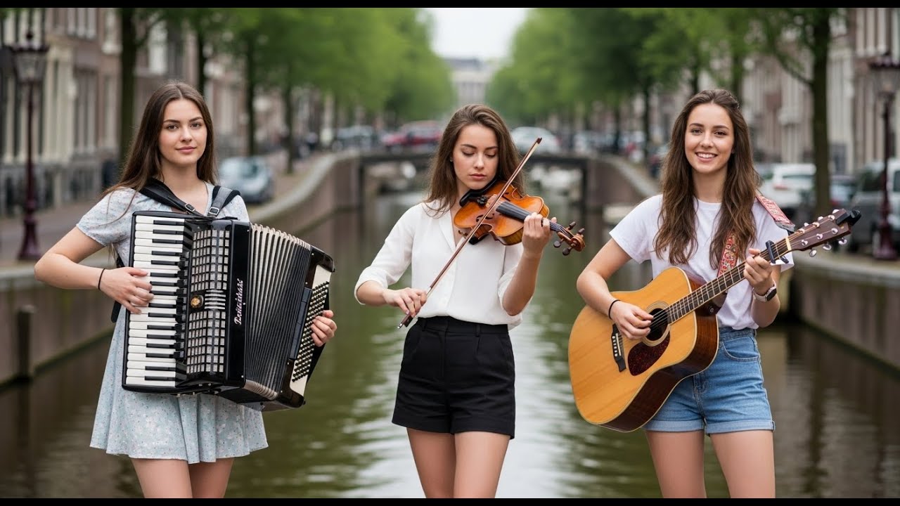 Flamenco Rumba Fusion!! Spanish Guitar, Violin & Accordion in Calm Romantic Mediterranean Sunset