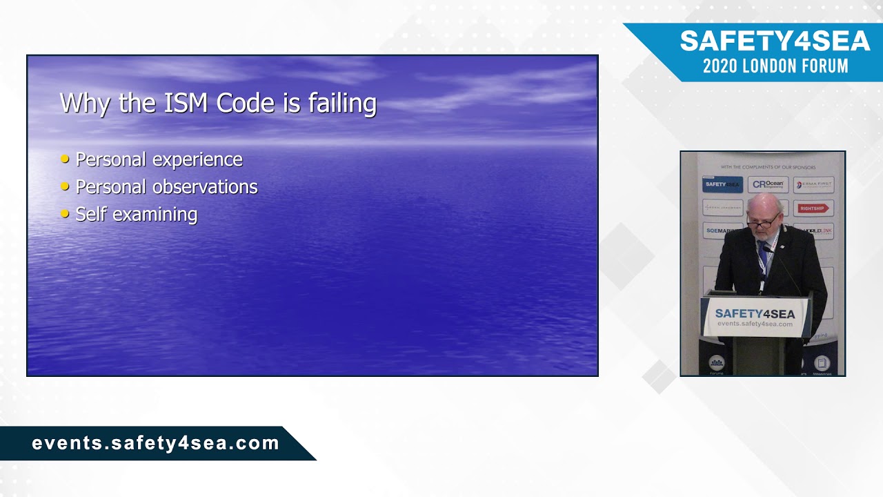 Why the ISM Code is failing