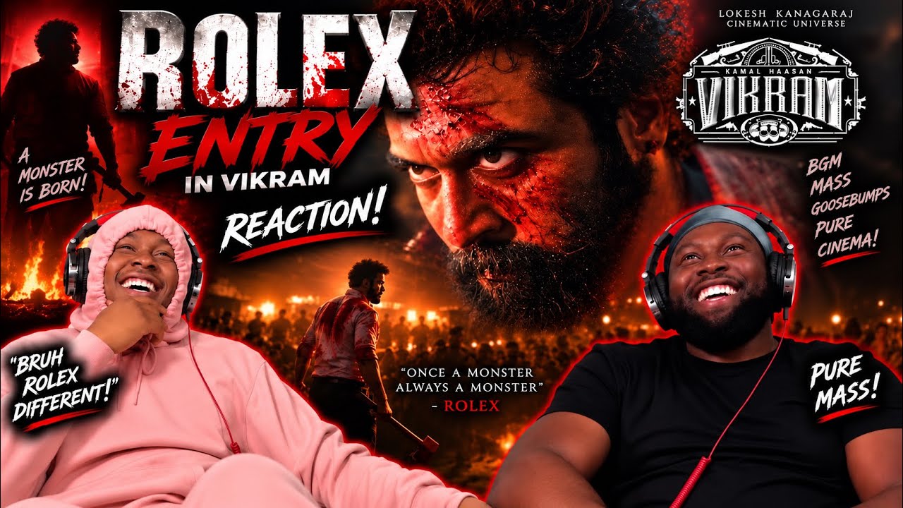 #Rolex Entry In Vikram REACTION | #Vikram Climax Scene |BrothersReaction!