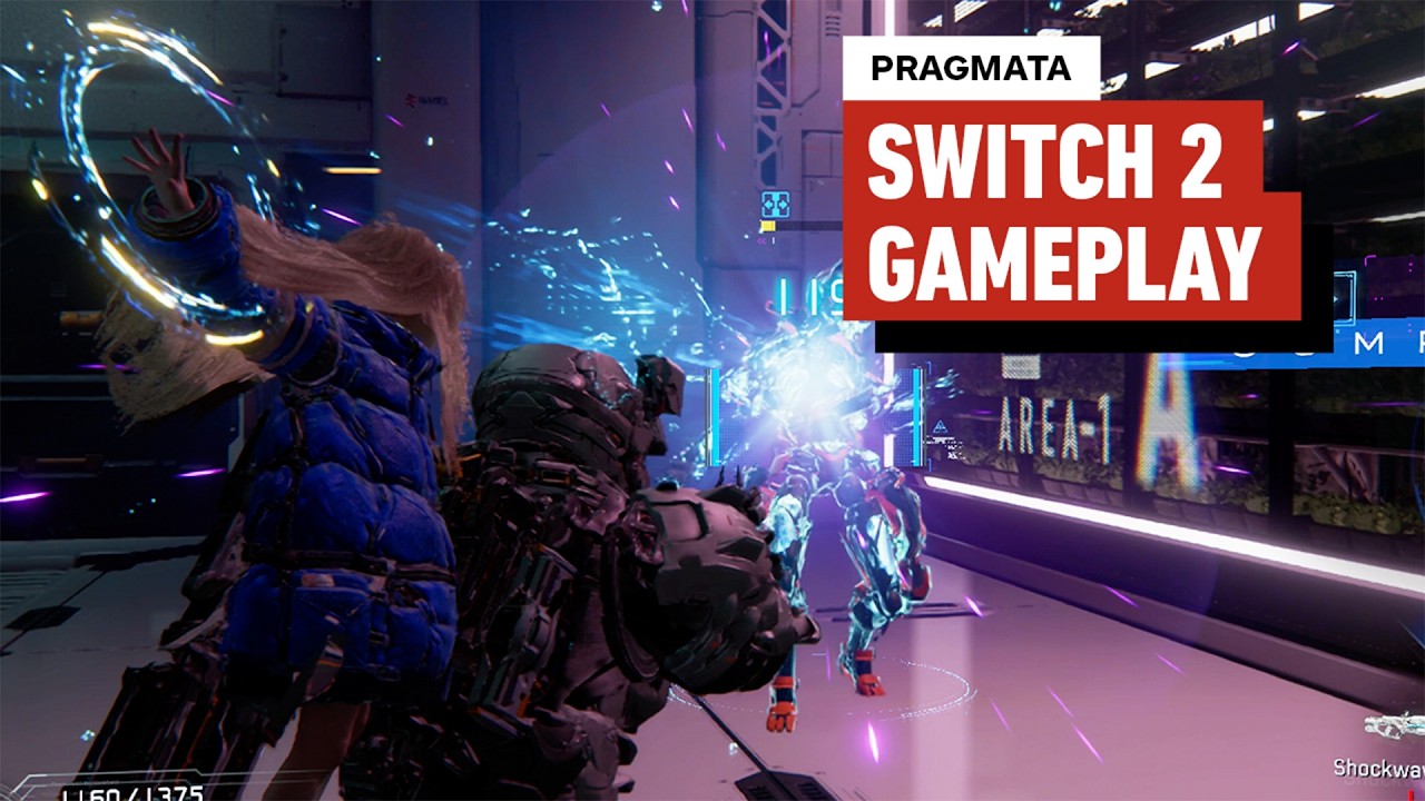 Pragmata - Nintendo Switch 2 Terra Dome Gameplay
