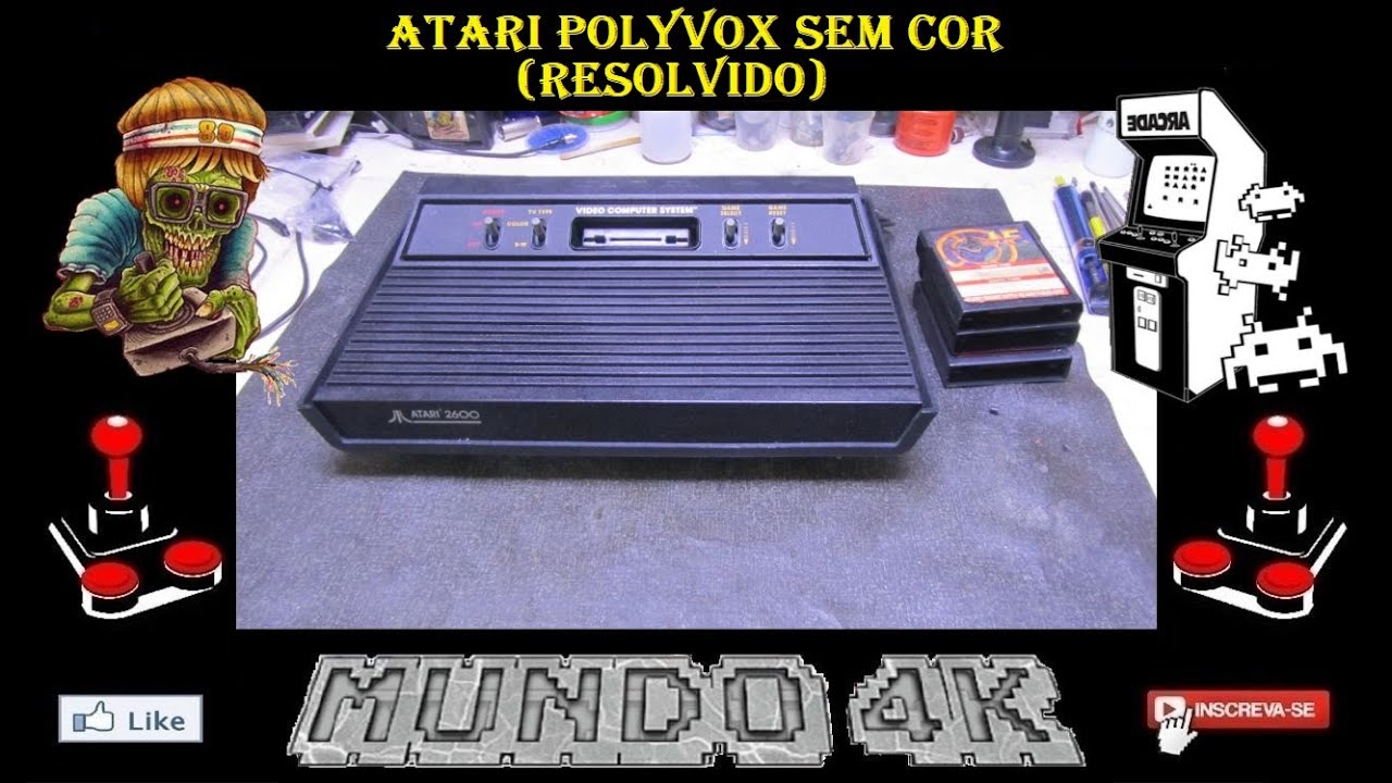 Atari Polyvox Sem Cor  (Resolvido)