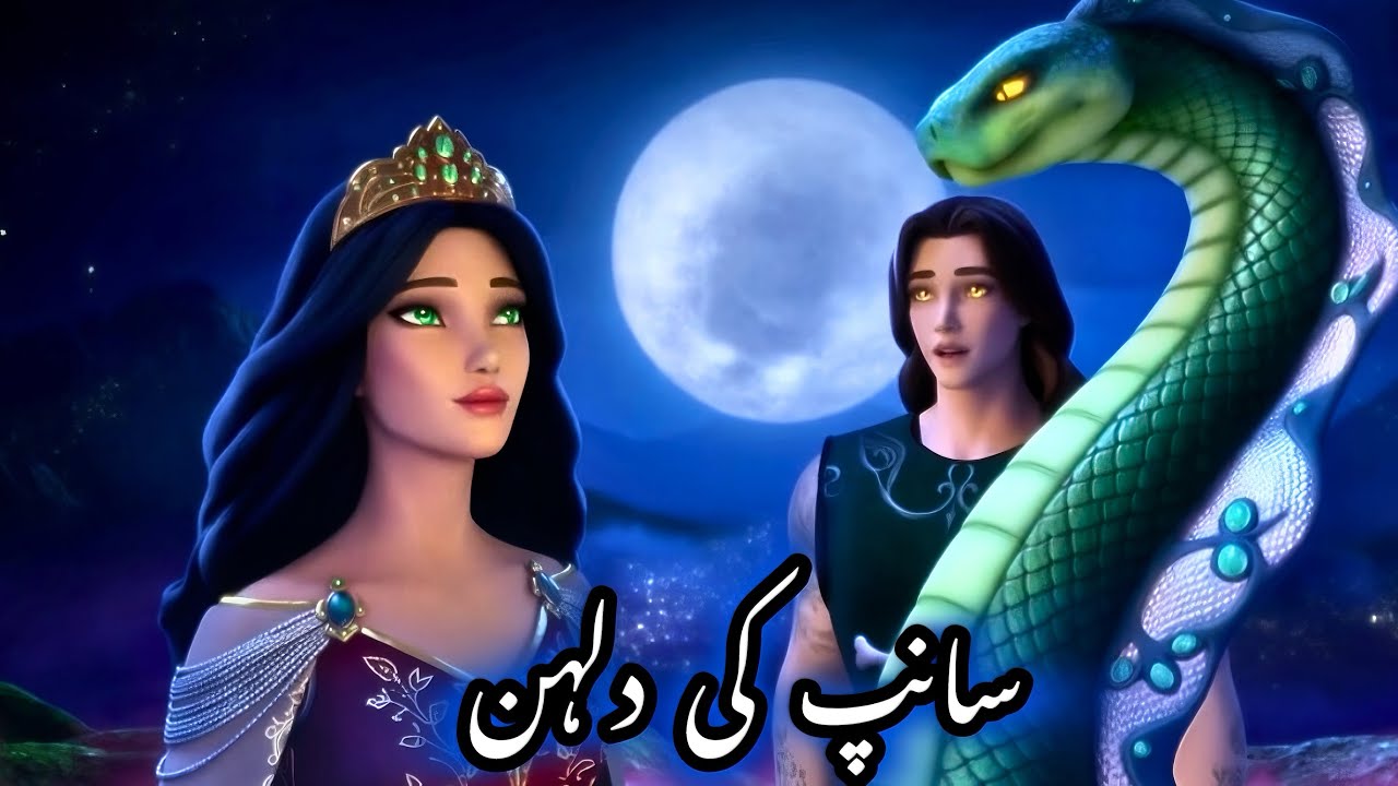 The Serpent’s Bride | Princess Urdu Fairytales | Urdu Hindi Kahaniyan | Magical Story | Moral Story