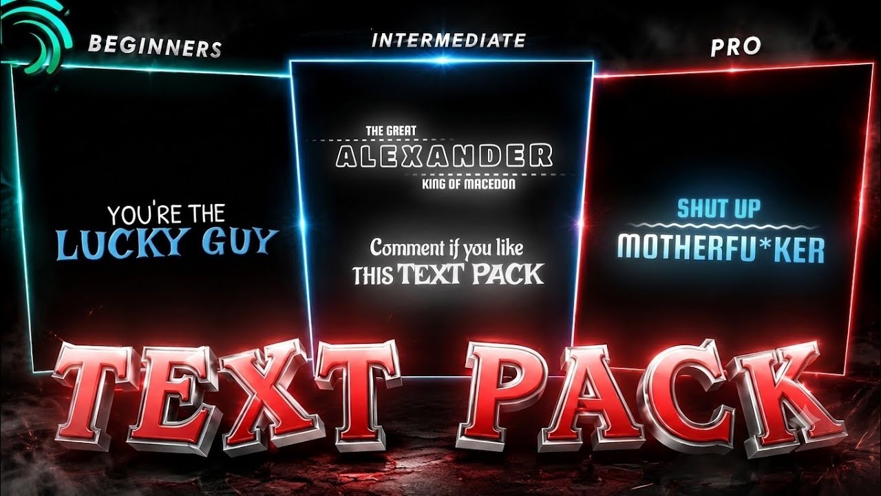 Best AE-Inspired Text Animation Pack for Alight Motion | Free XML Presets