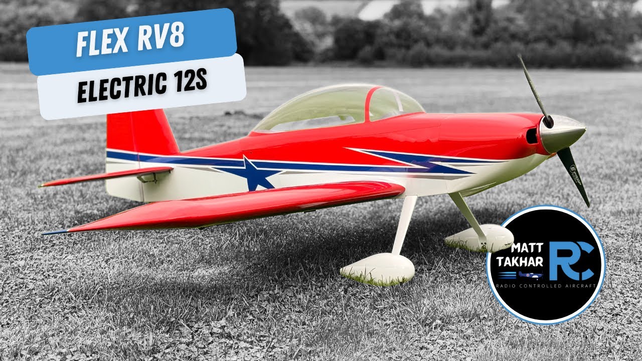 Flex Innovations RV-8 в действии! | Большая мощность, точные полёты