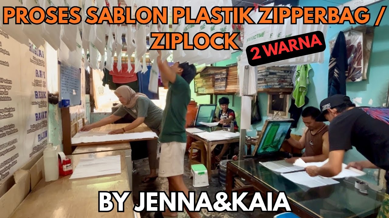 DYKGRFK || Plastik Zipplock / Zipperbag Sablon by JENNA&KAIA