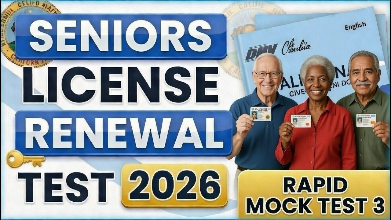 DMV Permit Test 2024 | California DMV Test Study Guide #cadmv
