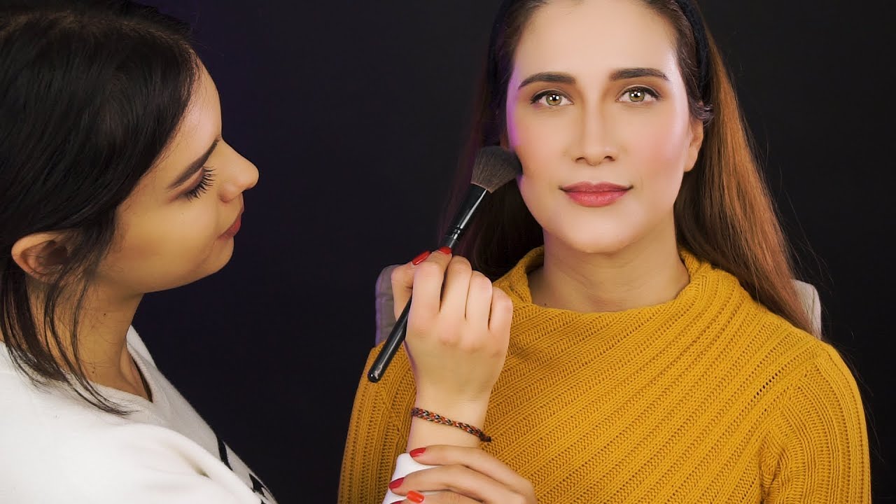Get ready with me | Makeup Tutorial | ASMR Español | Asmr with Sasha