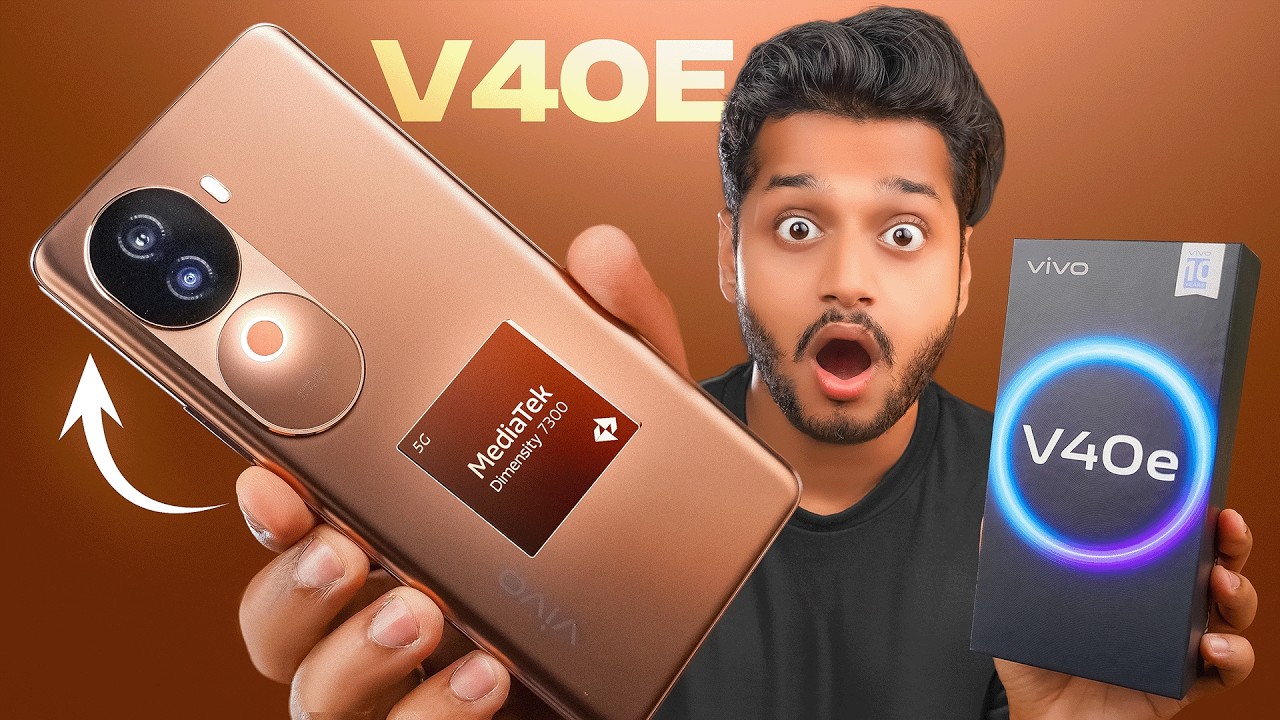 vivo V40e Unboxing & Review : Very Premium Design & Powerful Selfie Camera