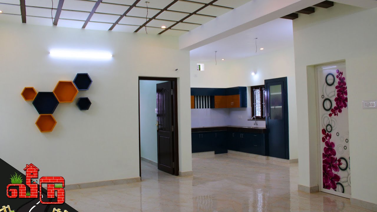 4 சென்ட்டில் 2100sqftல் அழகான 3BHK வீடு | Open Kitchen Design House with Car Parking | Veedu 63