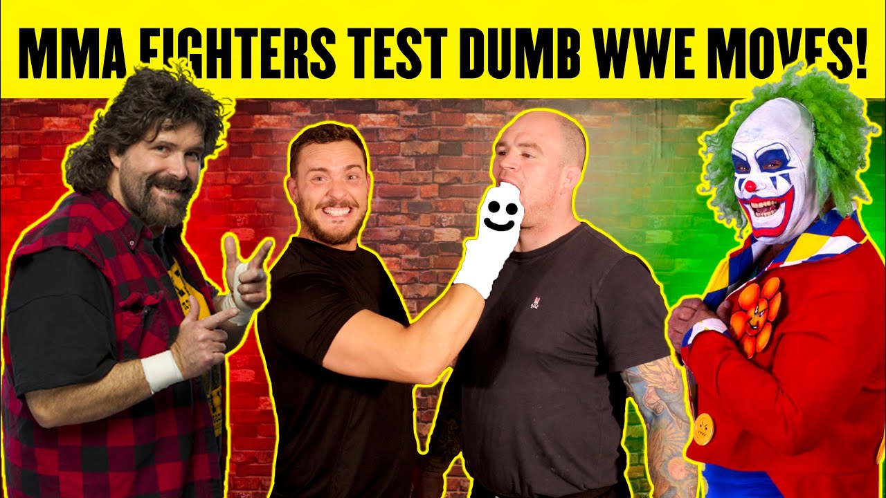 DOES THE MANDIBLE CLAW WORK? MMA FIGHTERS TRY PRO WRESTLING SUBMISSIONS #13