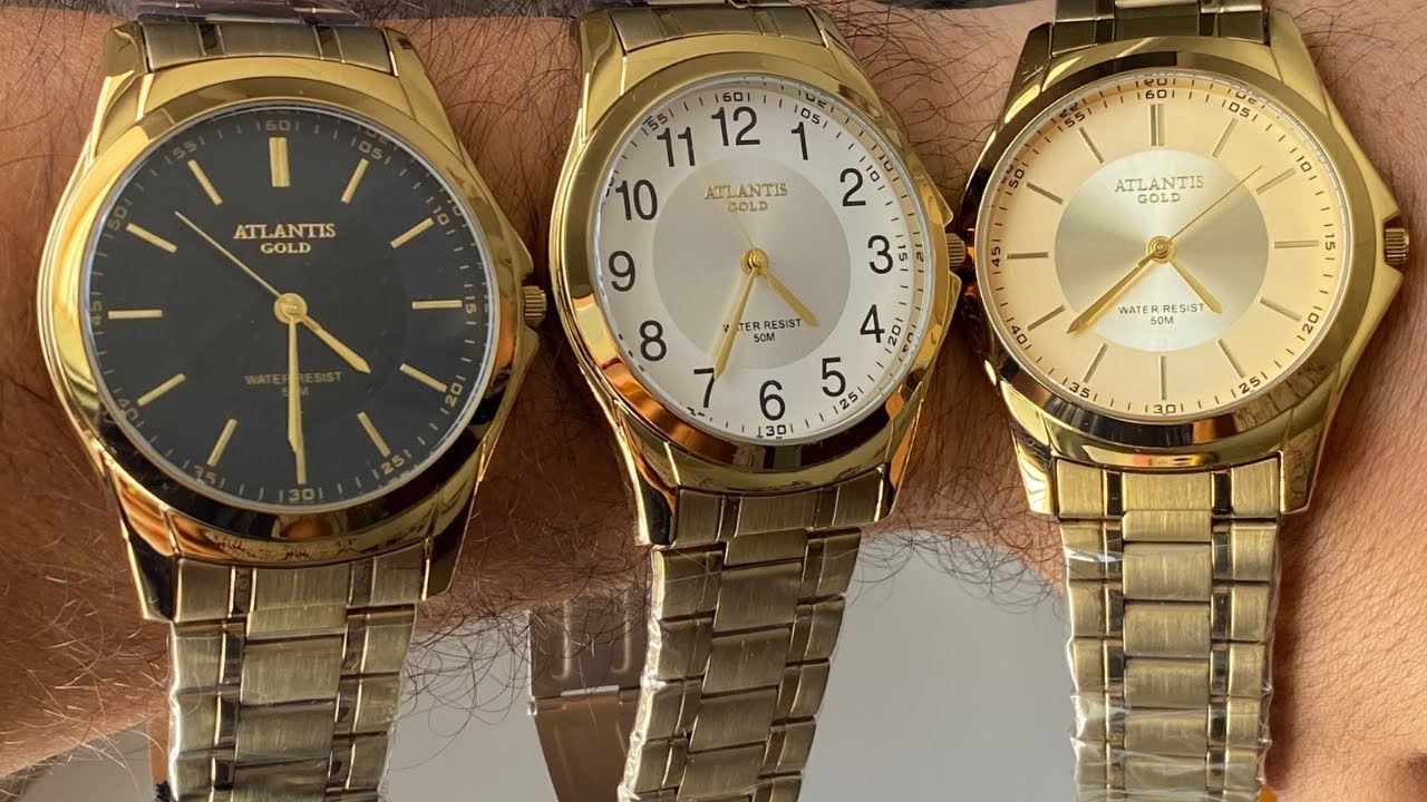 Relógio Atlantis Gold Masculino Review