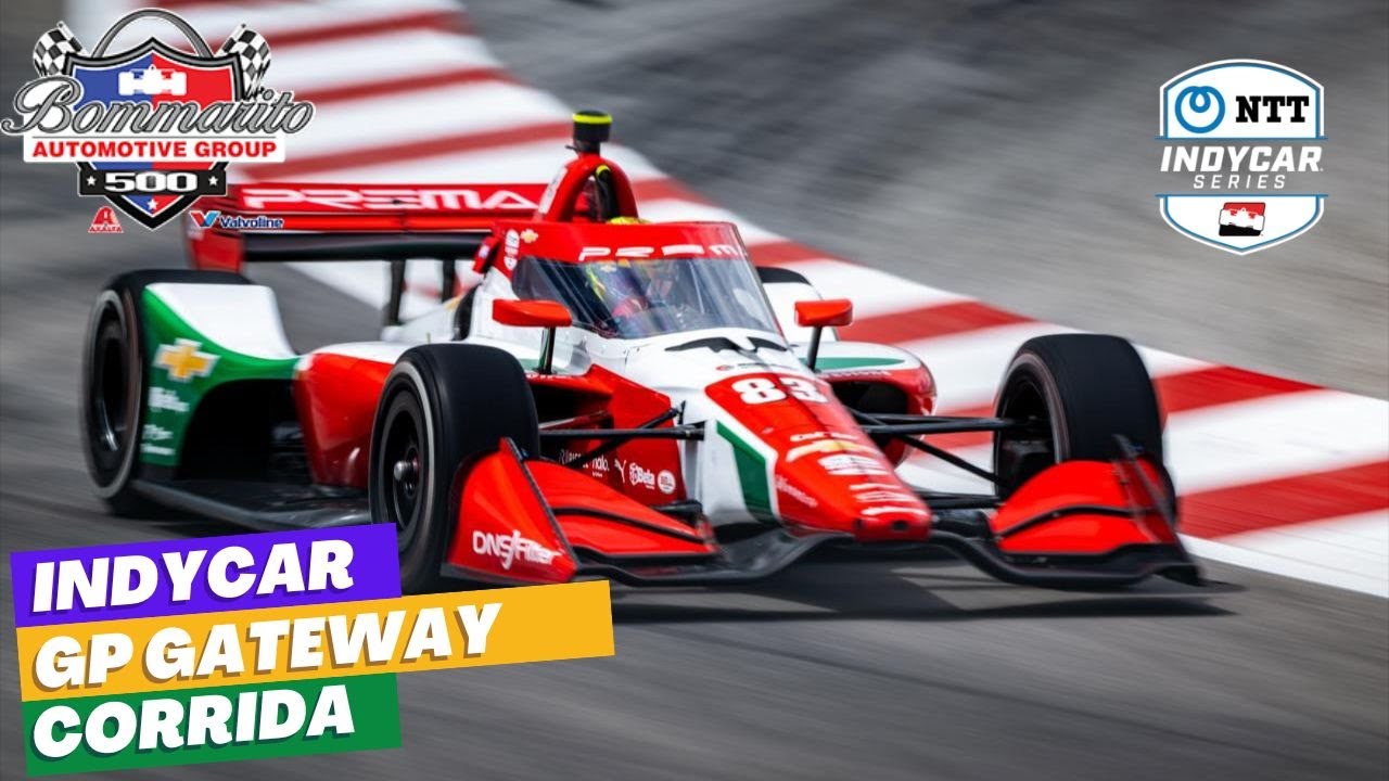 FORMULA INDY 2025 GP DE ST LOUIS 500 CORRIDA #indycar