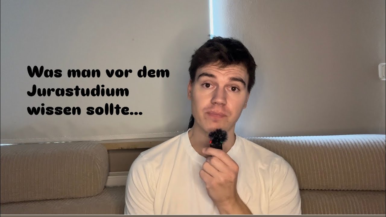 Was man vor dem Jurastudium wissen sollte…