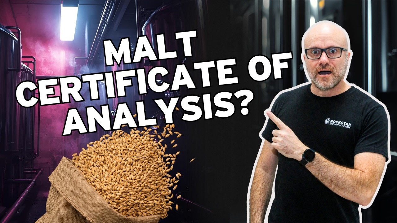 How To Read A Malt Certificate Of Analysis For Brewing