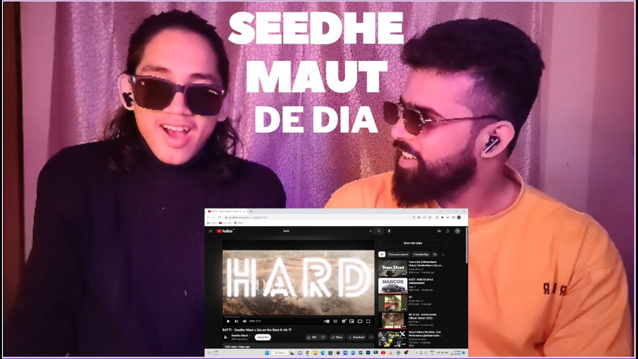 BATTI - Seedhe Maut x Sez on the Beat ft Ab 17 | REACTION | TEEN SAMBHAVNA