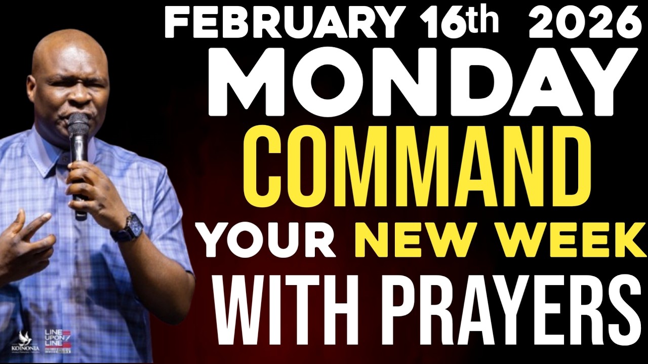 [Monday 16th February,2026] Start NEW WEEK With Prayer Spiritual Prayer By Apostle Joshua Selman