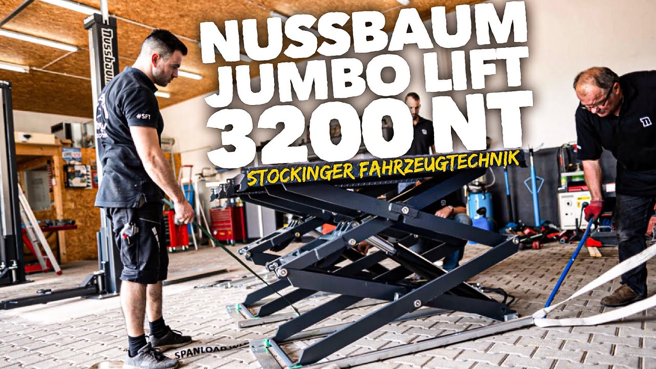 Werkstatt [UPGRADE] - Aufbau der Nussbaum Jumbo Lift  3200 NT Teil 2