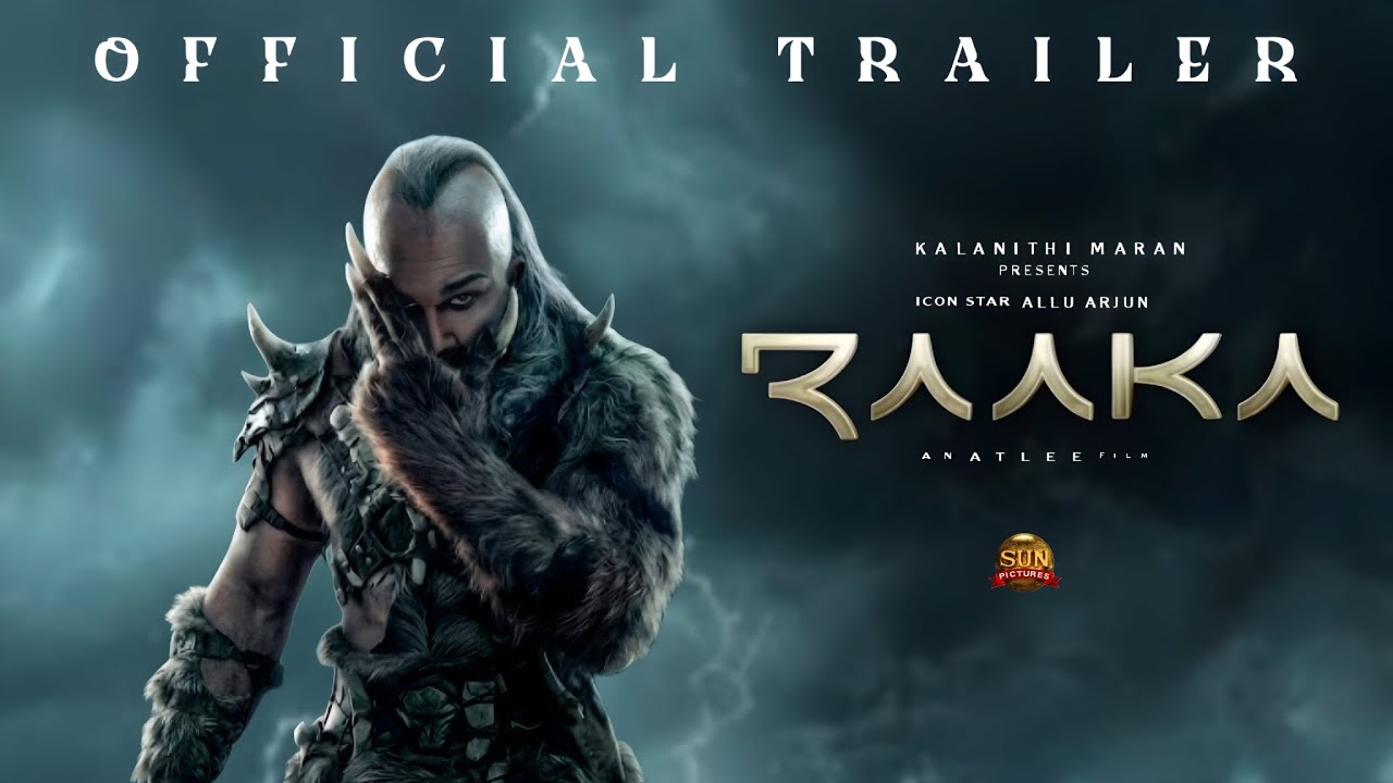 RAAKA - First Look Trailer | Allu Arjun | Deepika Padukone | Atlee Kumar | #Raaka 