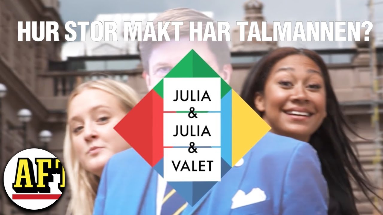Julia & Julia & valet: Hur mycket makt har talmannen?