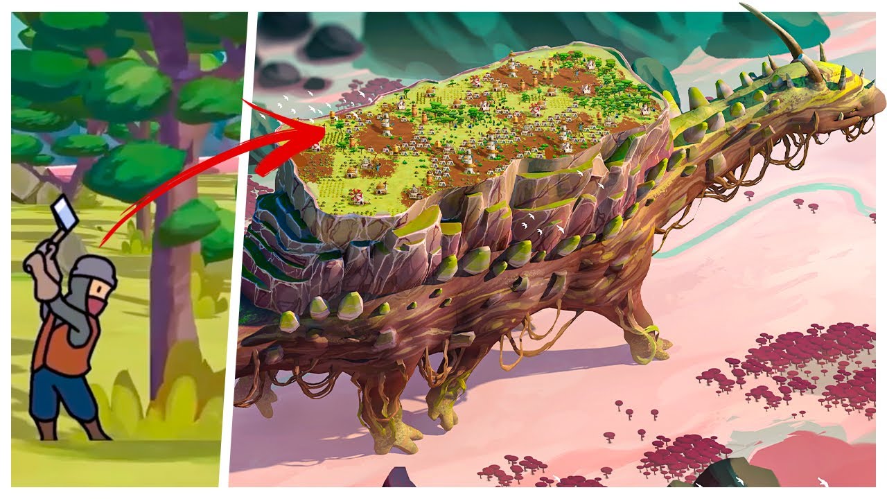 Building a Massive City on this Creatures Back - The Wandering Village